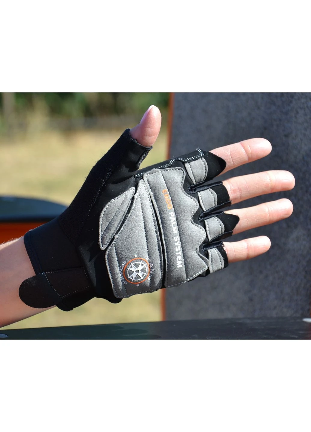Перчатки для фитнеса PS-2580 Man’s Power Black/Grey Power System (396805687)