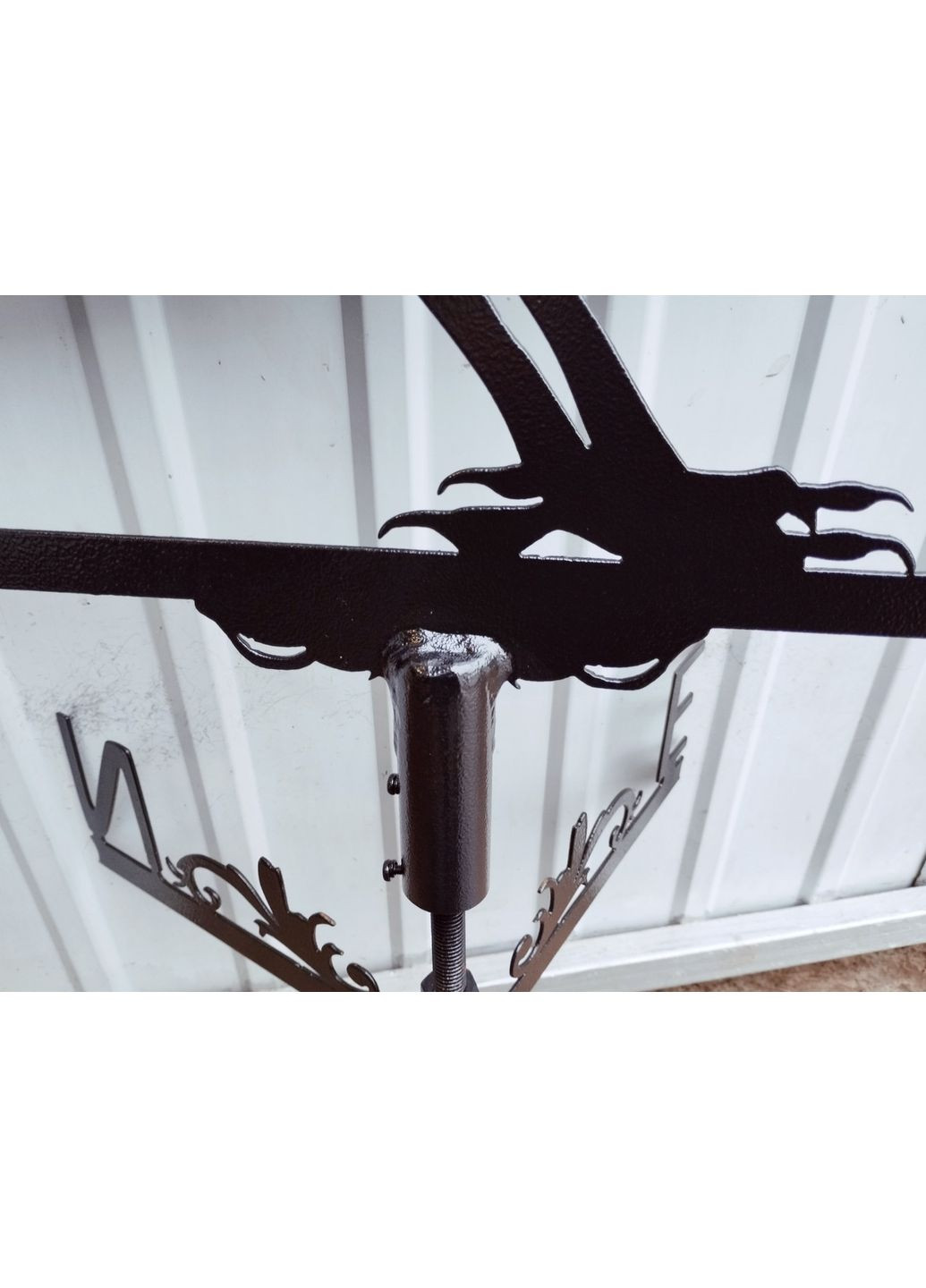 Флюгер на будинок Ворона №3, флюгер на дах з металу 2 мм. No Brand (368896392)