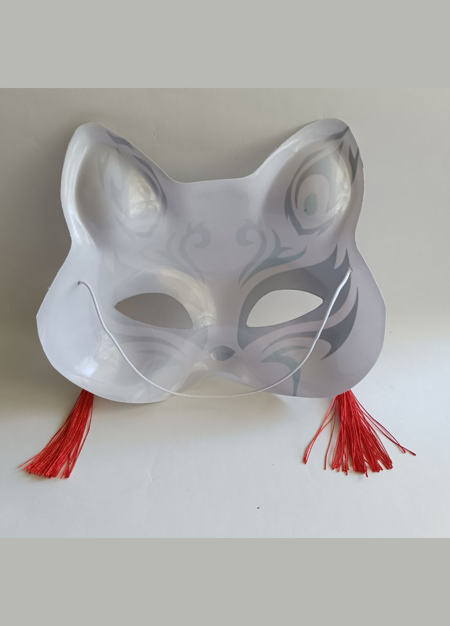 Маска Кішка Аніме Червоно-чорна No Brand (342064401)