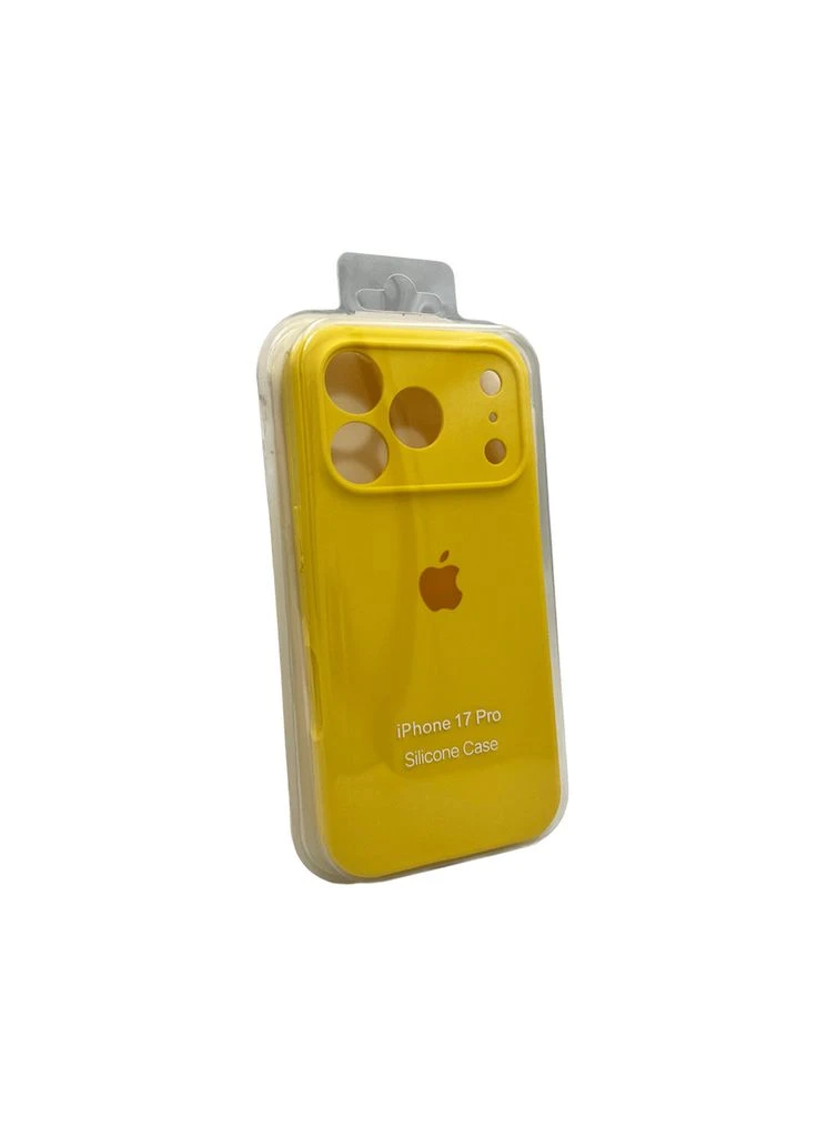 Силиконовый чехол с закрытой камерой для iPhone 17 Pro Max No Brand (379429523)