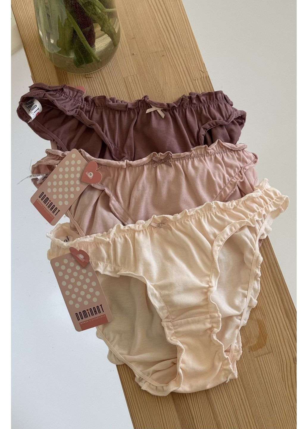 Трусики-слепые с рюшами – Бежевый KozaBiat (365267965)