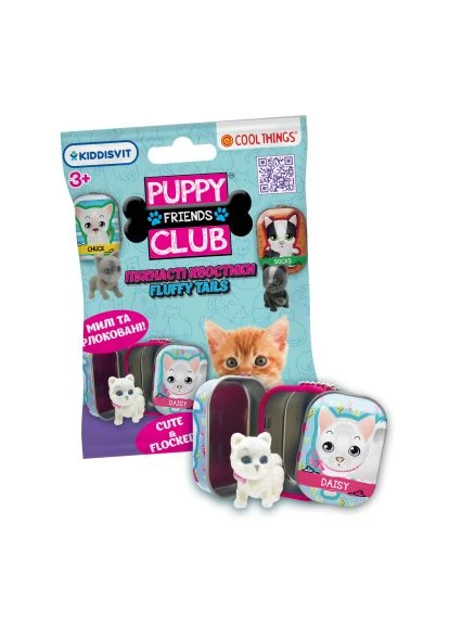 Ігрова фігурка Cool Things сюрприз серії Puppy Club - Пухнасті хвостики (401533163)