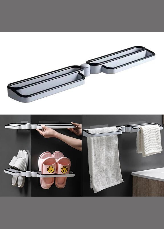 Настійнний тримач для взуття та рушників Corner Storage Rack LK-12 No Brand (340111944)