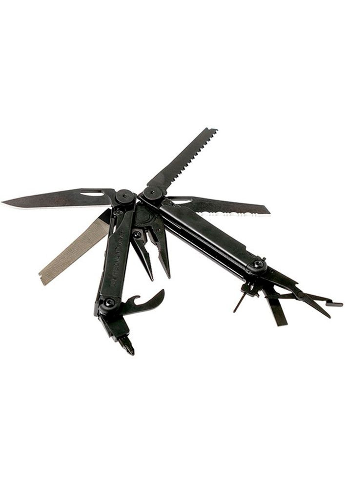 Набір Мультитул Wave Plus Black нейлоновий чохол 832526+Подовжувач бітотримача + Комплект біт Bit Kit 2 половини Leatherman (319663313)