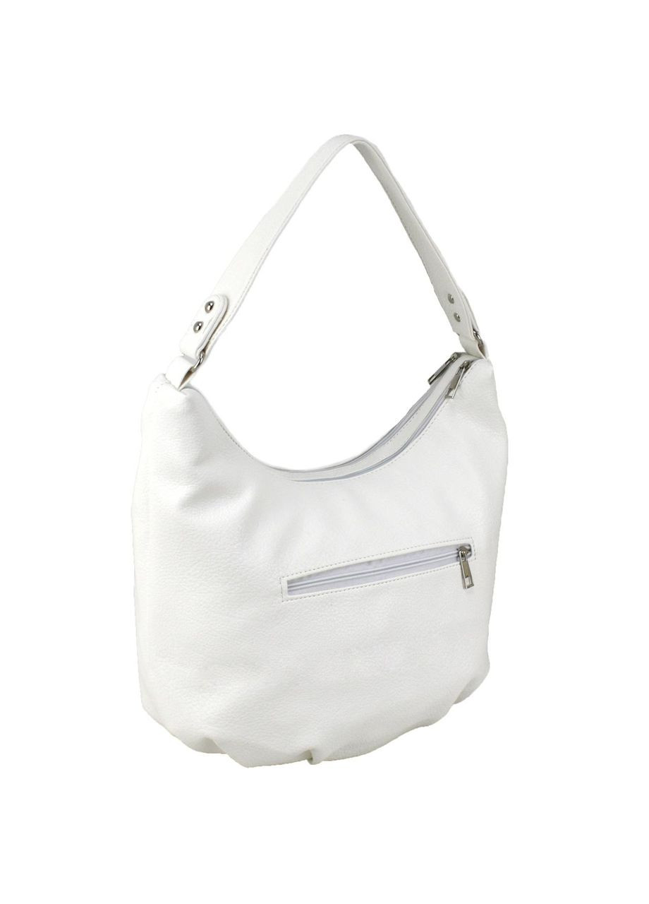 Сумка хобо женская 0-515175 белая Voila (348418666)