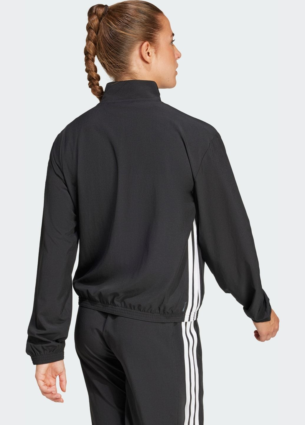 Куртка Train Essentials 3-Stripes Woven Warm-Up Jack adidas (315363441)