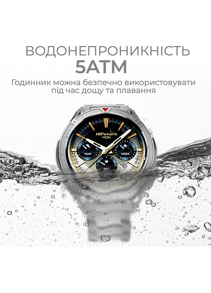 Смарт-годинник Active Black (active.black-red) HiFuture (323119648)