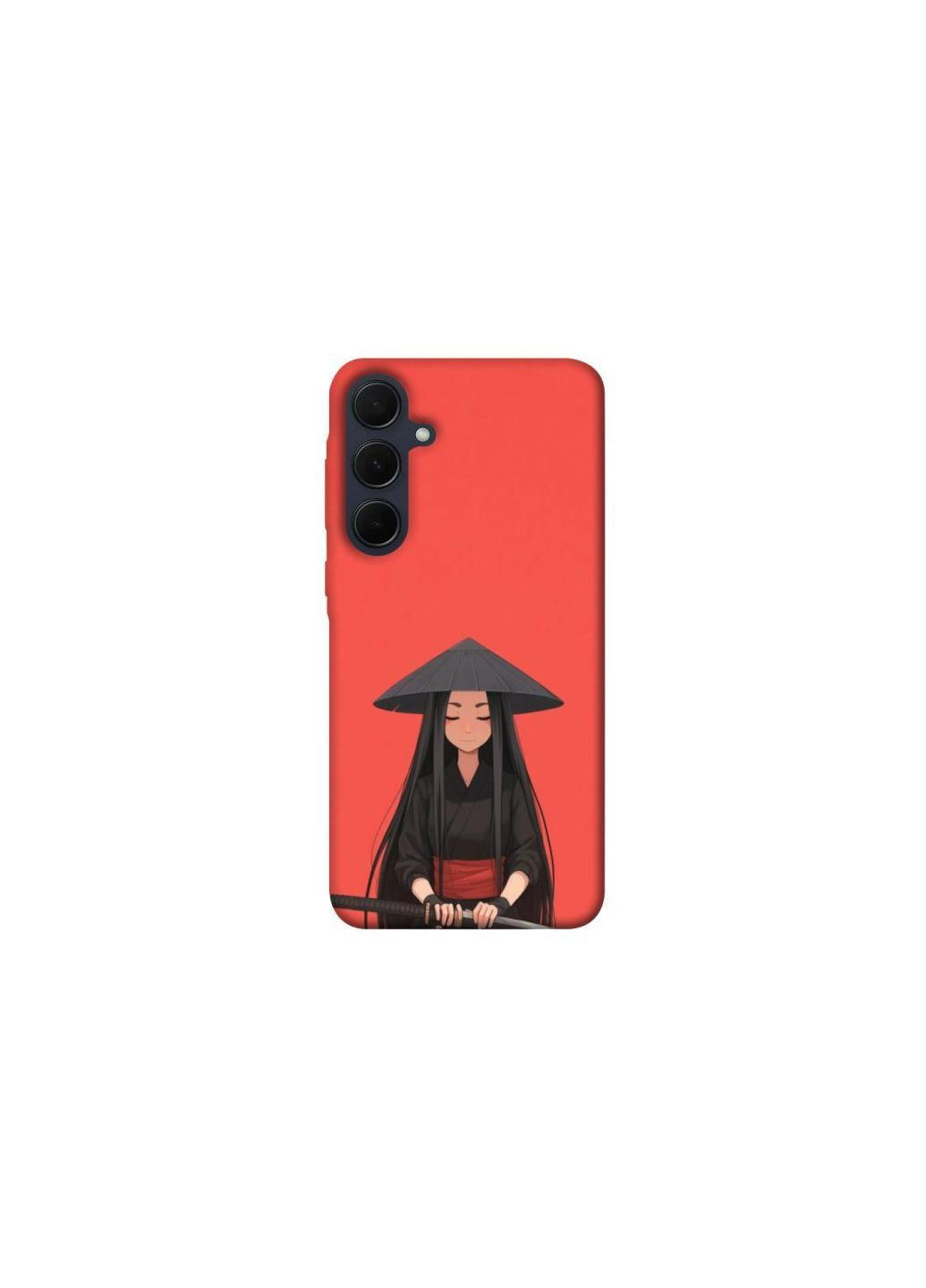 Чохол на Samsung Galaxy A55 Red samurai Frontalka (363902794)