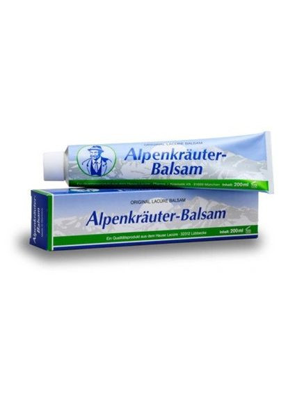 Бальзам терапевтический alpenkräuter balsam 200мл Alpa (299771398)