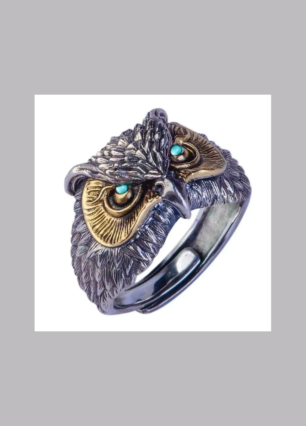 Модное кольцо в виде Совы с красными глазами, кольцо мудрости, размер регулируемый Fashion Jewelry (292861973)