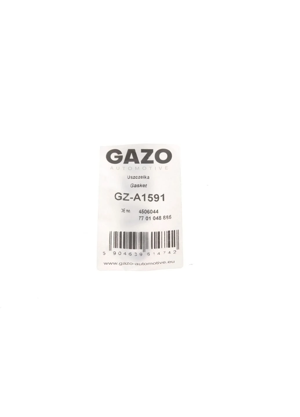 Прокладка фільтра масляного GZ-A1591 No Brand (360747134)