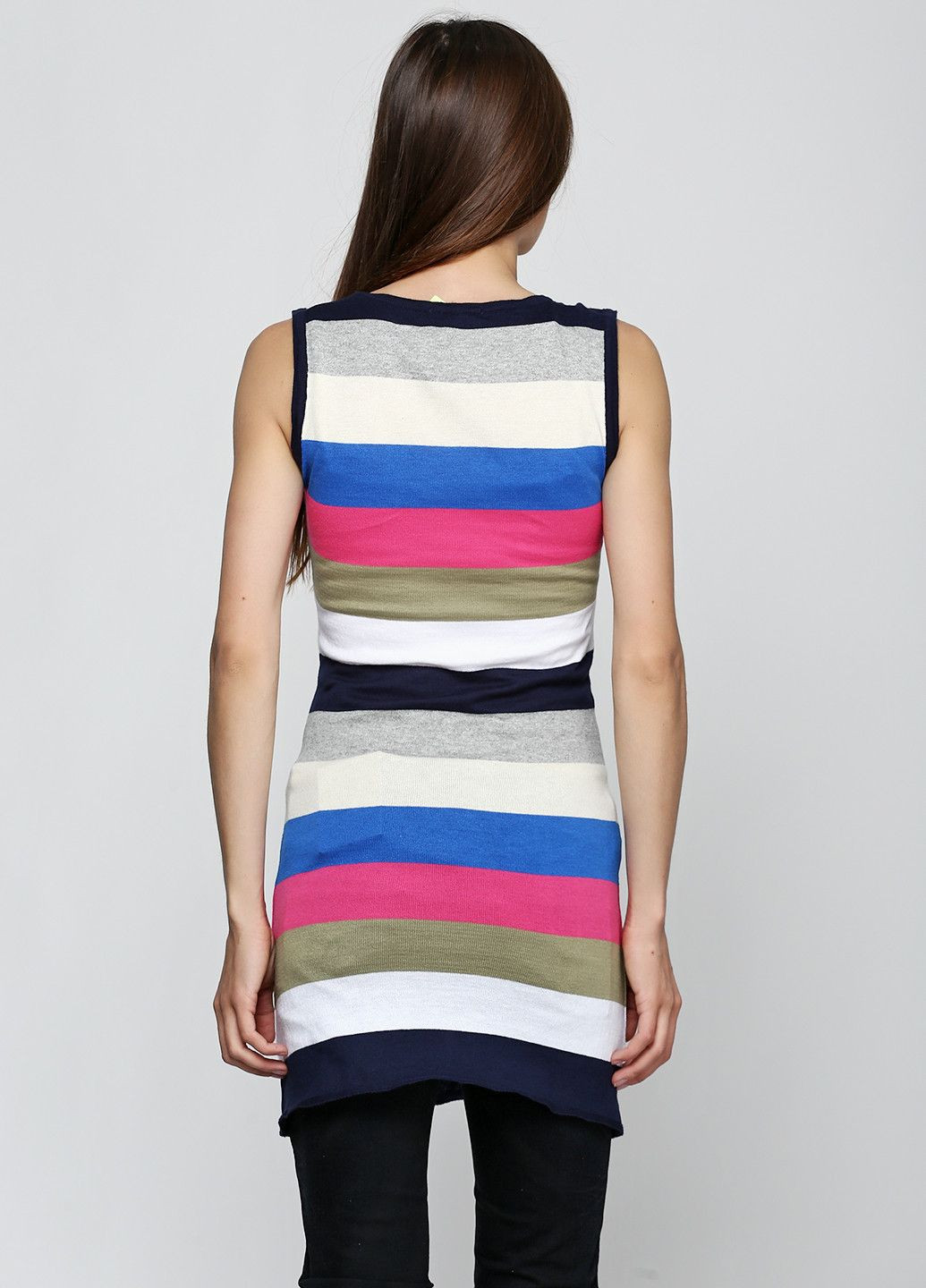 Синя повсякденний сукня синьо-рожевий Ysatis