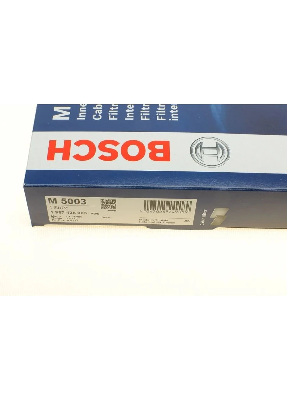 Фільтр салону BMW 3 (F30/F80)/4 (F32/F82) 11 1 987 435 003 UA63 Bosch (345759909)
