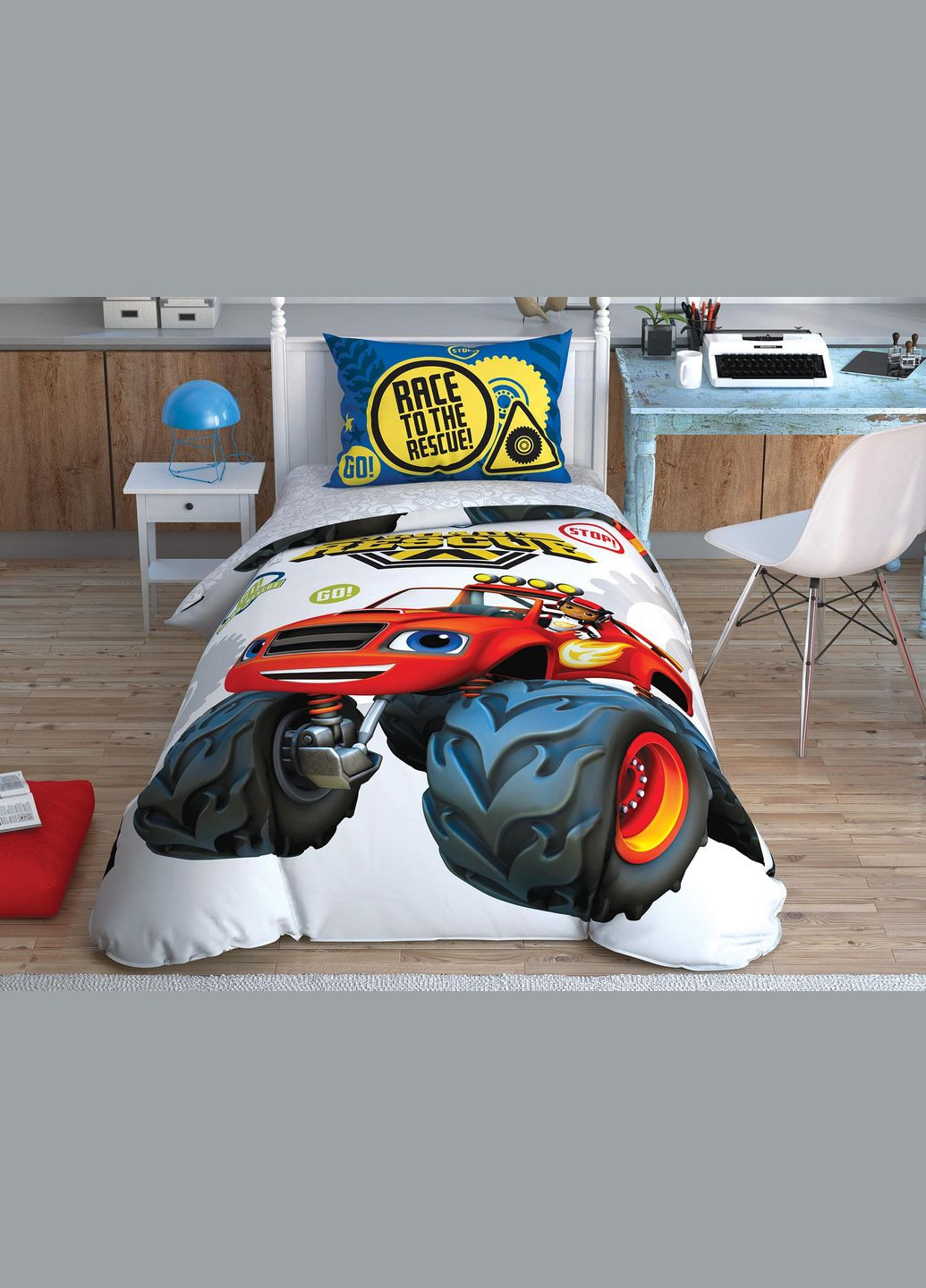 Постельное белье Disney 160×220 см Blaze Road Rescue Tac (315024950)