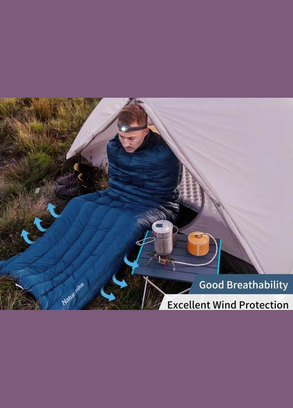 Спальный мешок Down CWM400 CNK2300SD013 Dark Blue Naturehike (316438003)