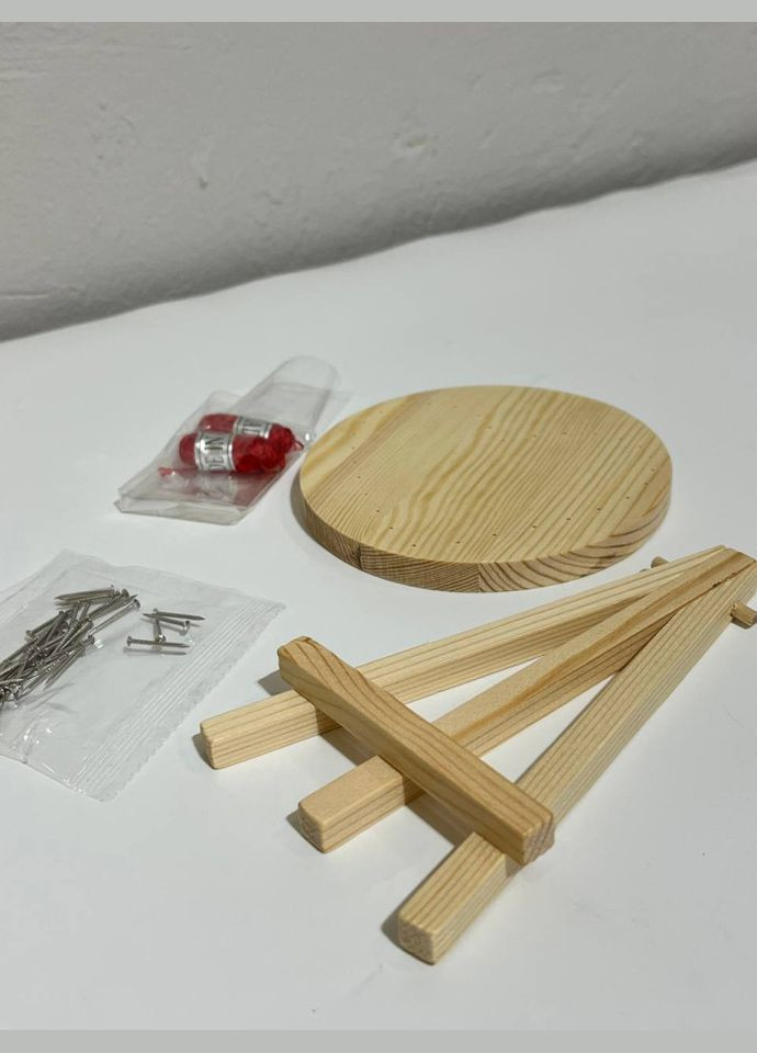 Дитячий набір для творчості стрінг-арт "Серце" YG0115(28276) дерев'яна основа Bambi (342025885)