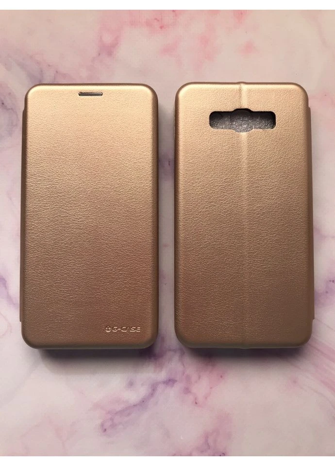Чохол-книжка для SAMSUNG Galaxy J7(2016) J710 Золотий Creative (359498616)