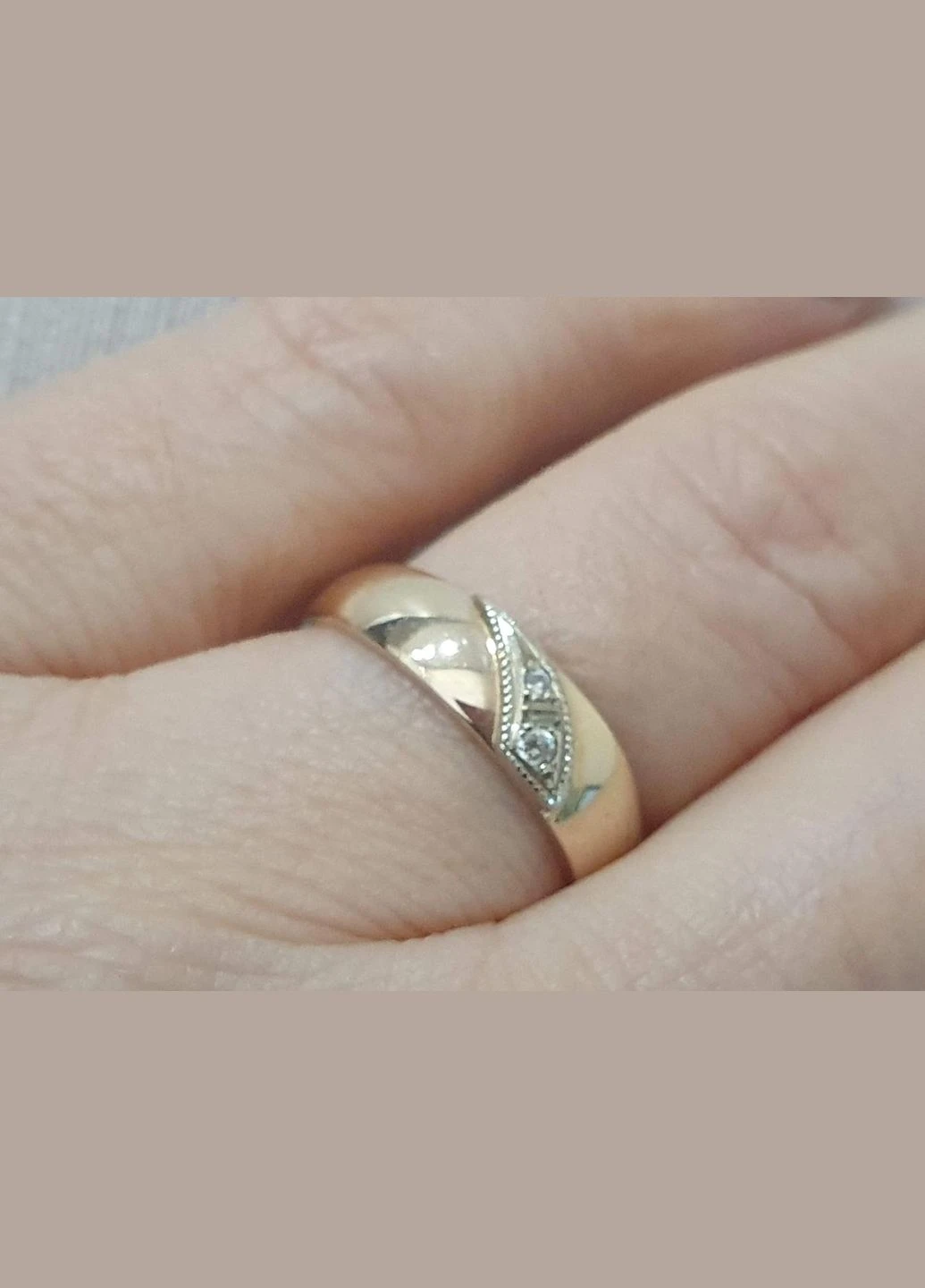 Золоте кільце з діамантами. 1В410130036/07 No Brand (314806415)