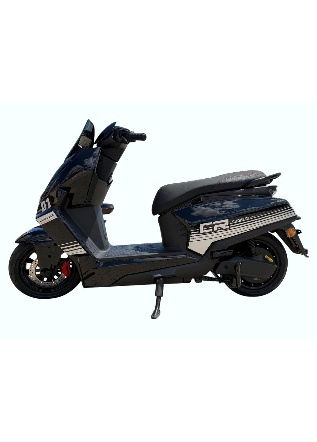 Электроскутер CR-22 2500W 72V/35Ah (графеновый АКБ), 60 км/ч, запас пробега 85 км Crosser (367609877)