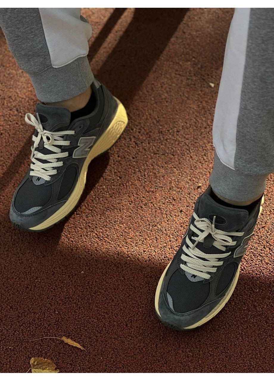 Серые демисезонные кроссовки мужские new balance 2002r grey beige v2 нью беланс 2002r No Brand