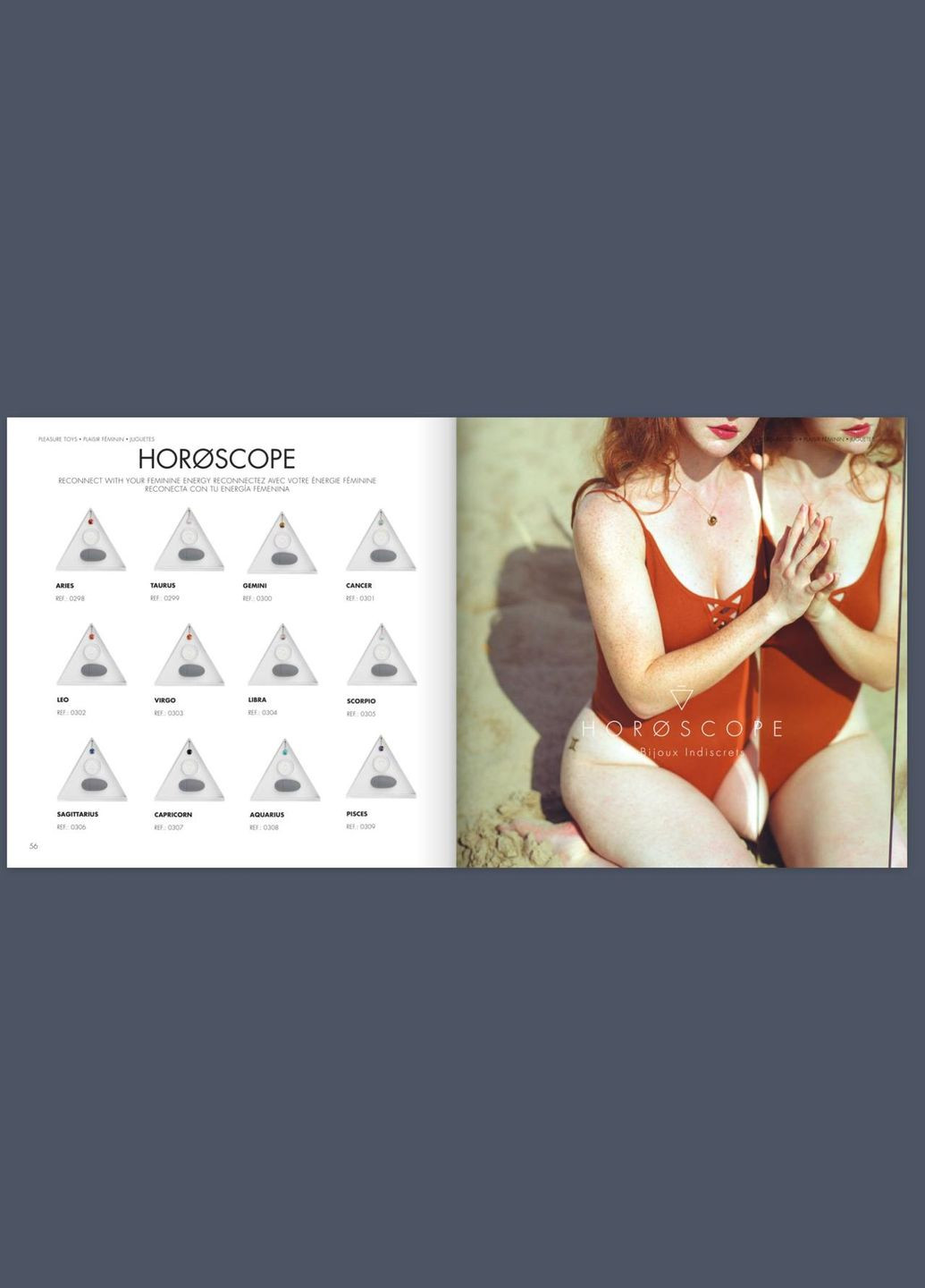 Набір Indiscrets HOROSCOPE - Scorpio (Скорпіон) вібратор на палець, гель для клітора, підвіска Bijoux (331168173)