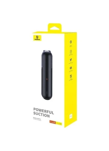 Пилосос Baseus A0 Pro Car Vacuum Cleaner Cluster Black (383131582)