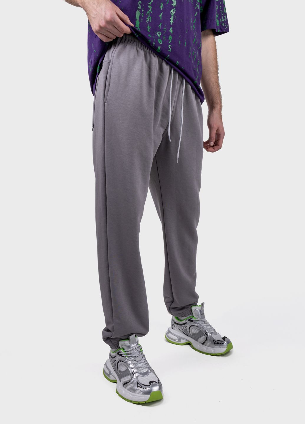 Штани чоловічі сірі 103644 Power (324390568)