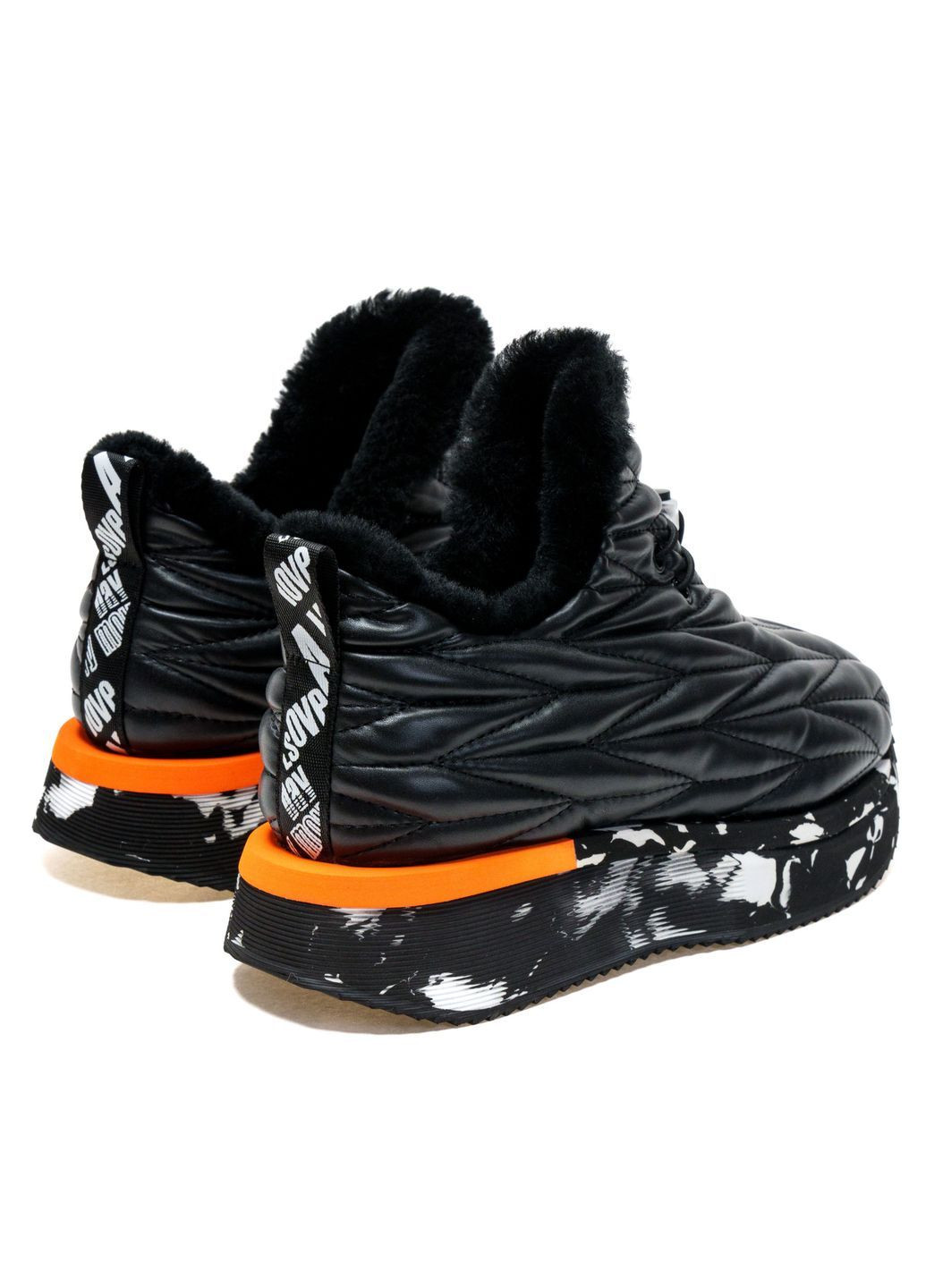 Зимние ботинки 01265 черные Verendina