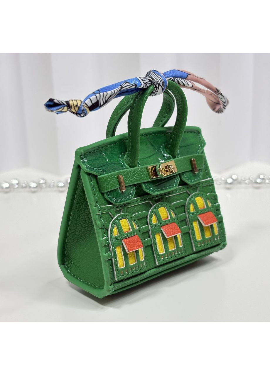 Сумочка-брелок для навушників, гарнітури чи дрібних речей у стилі відомого бренду 7,5х6,5х3,5 см. B&S (372474449)