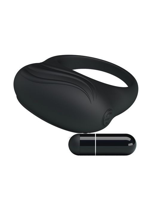 Эрекционное кольцо Pretty Love Bertram Черное CherryLove LyBaile (282710763)