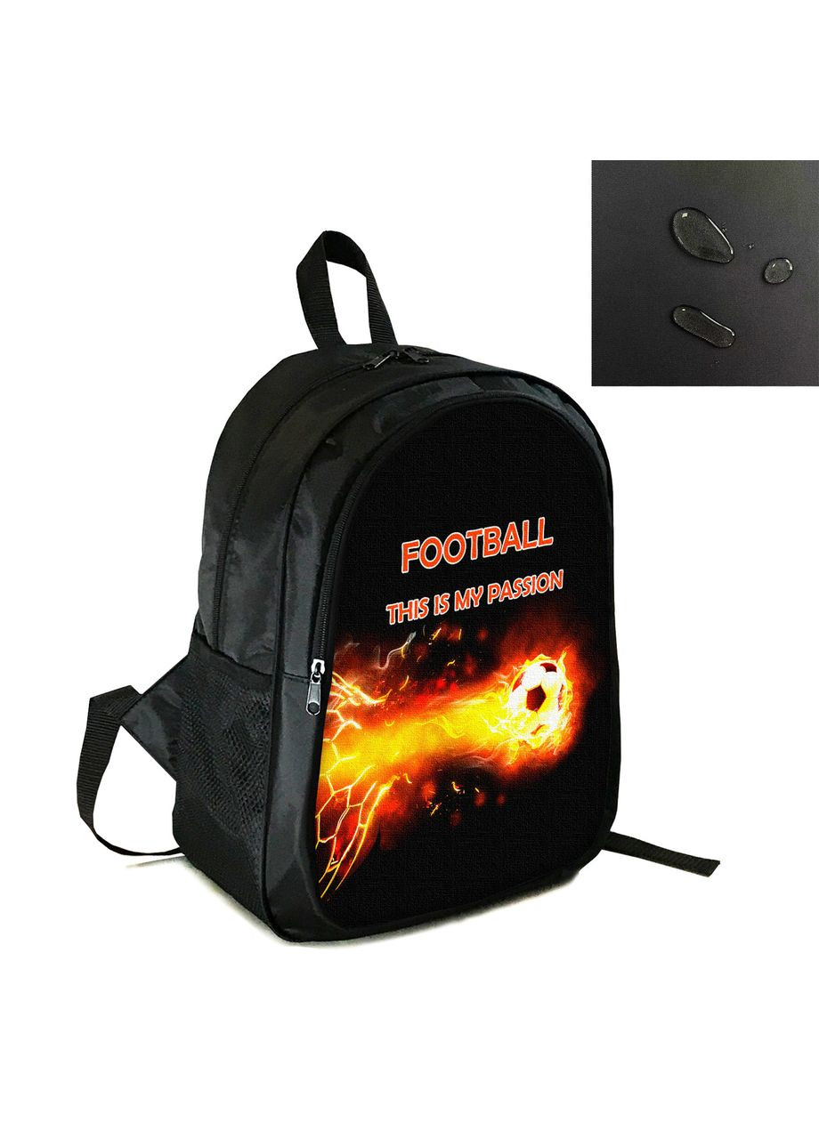 Рюкзак спортивний, шкільний, міський 38×28см з принтом Футбол дитячий, підлітковий для хлопчика футболіста (4273) No Brand (365673002)