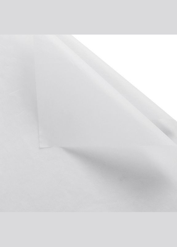 Папір тішью білий 50х70 см, 40 аркушів 111 White Sinowrap (281999576)