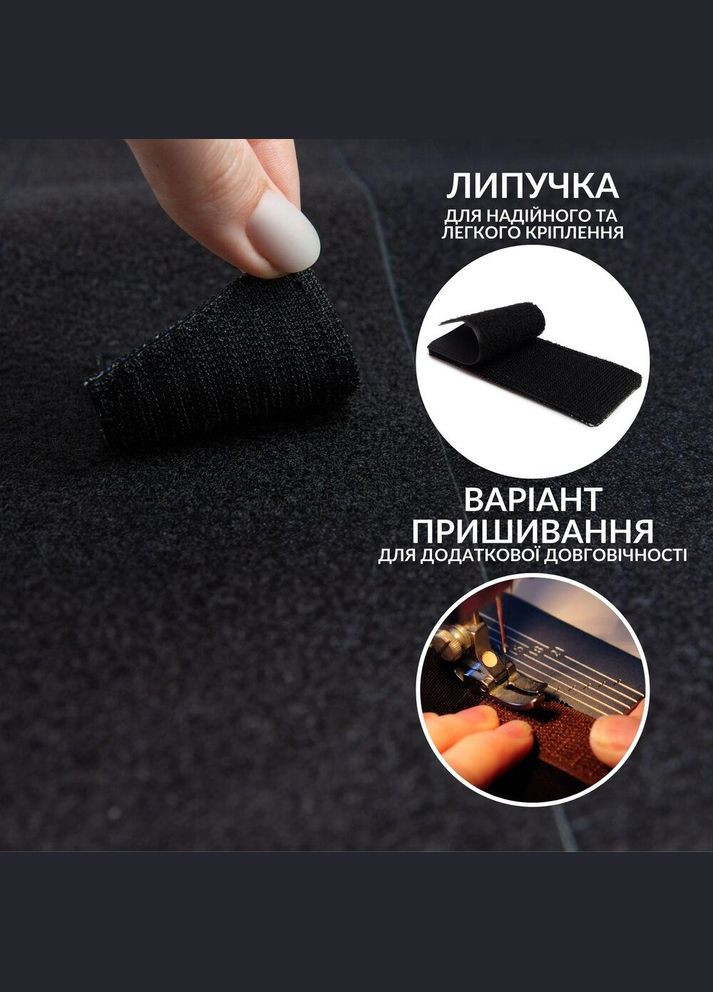 Набір шевронів 2 шт на липучці Пожежна варта охорона 2,5х11 см вишитий патч нашивка планка шеврон IDEIA (300229041)