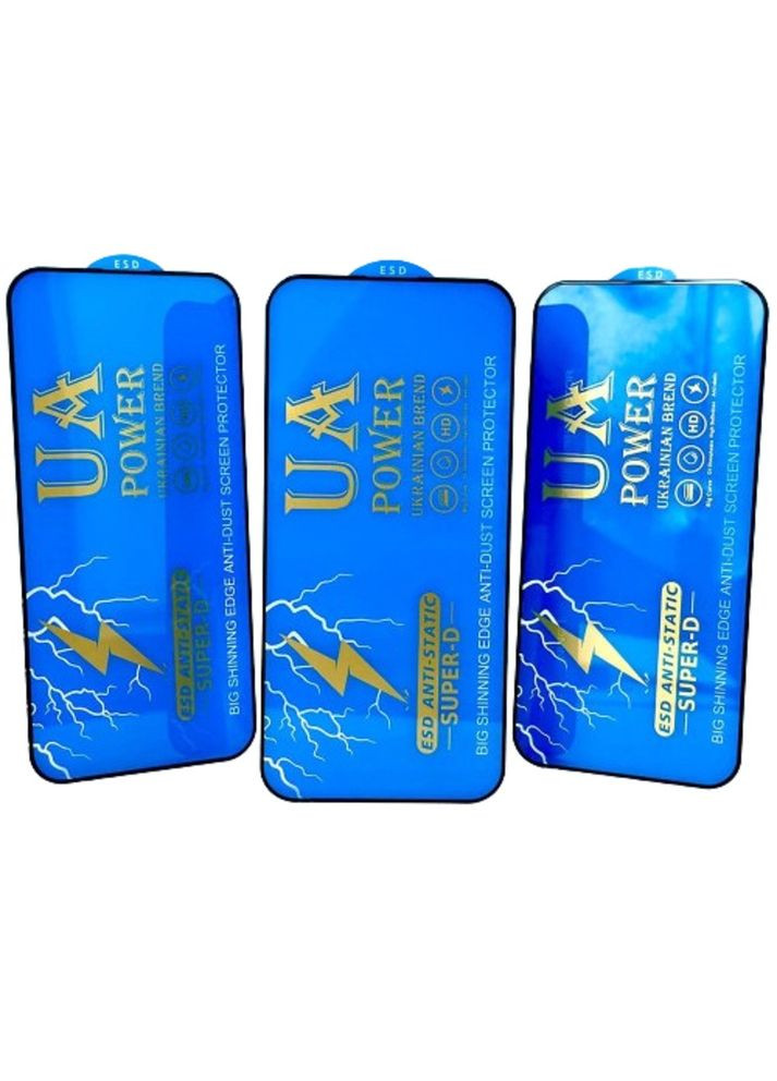 Захисне скло UA POWER ESD Anti-Static Super-D для iPhone 14 Pro Max No Brand (304254954)