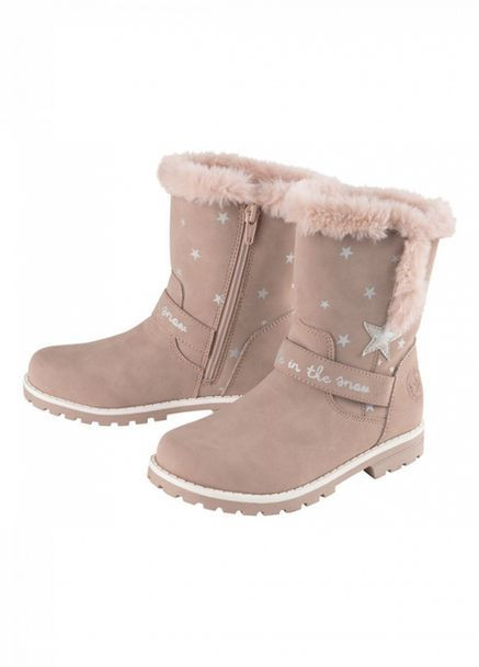 Осенние утепленные сапожки для девочки Lupilu