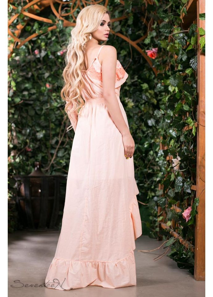 Персикова сукня 626.1412 Seventeen