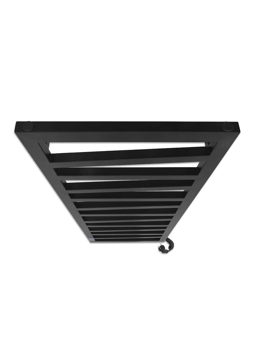 Електрична сушарка для рушників Зебра Міраж ЧКЧ 11 500Х1200 Е чорний Laris (318681254)