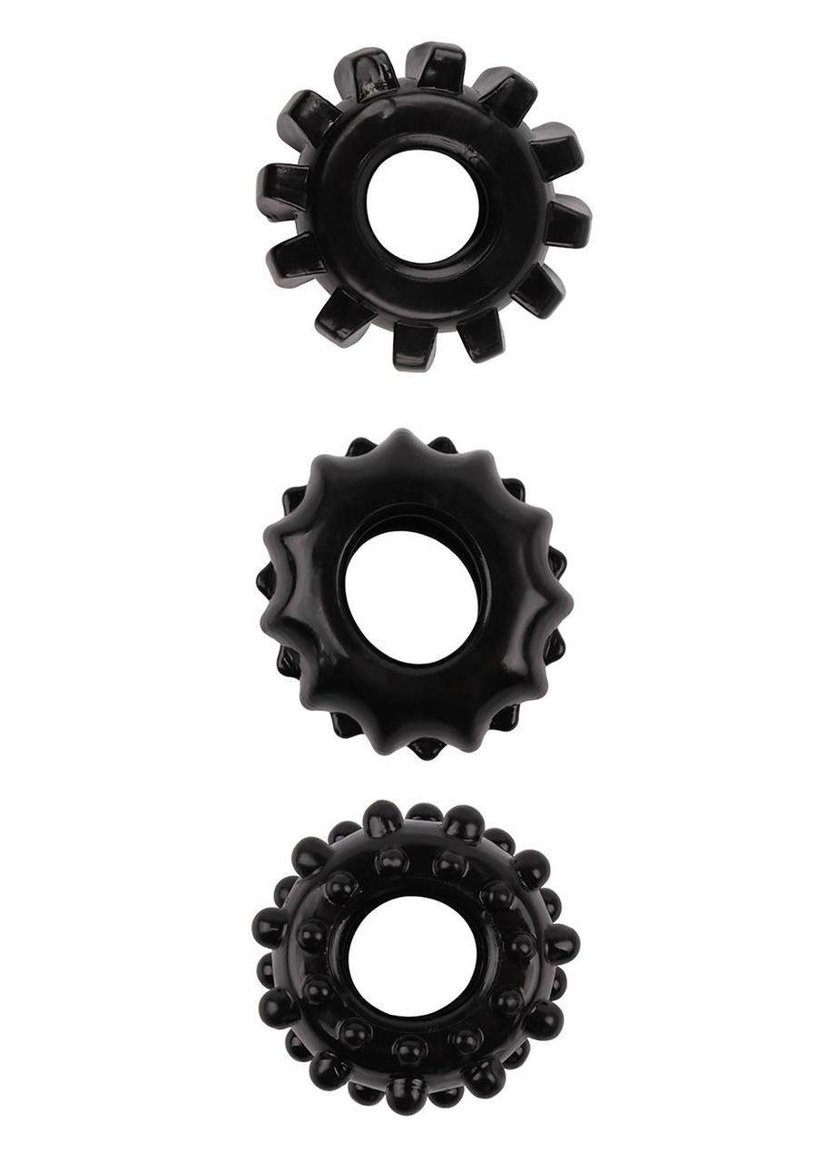 Набор эрекционных колец ALL TIME FAVORITES COCKRINGS No Brand (303881267)