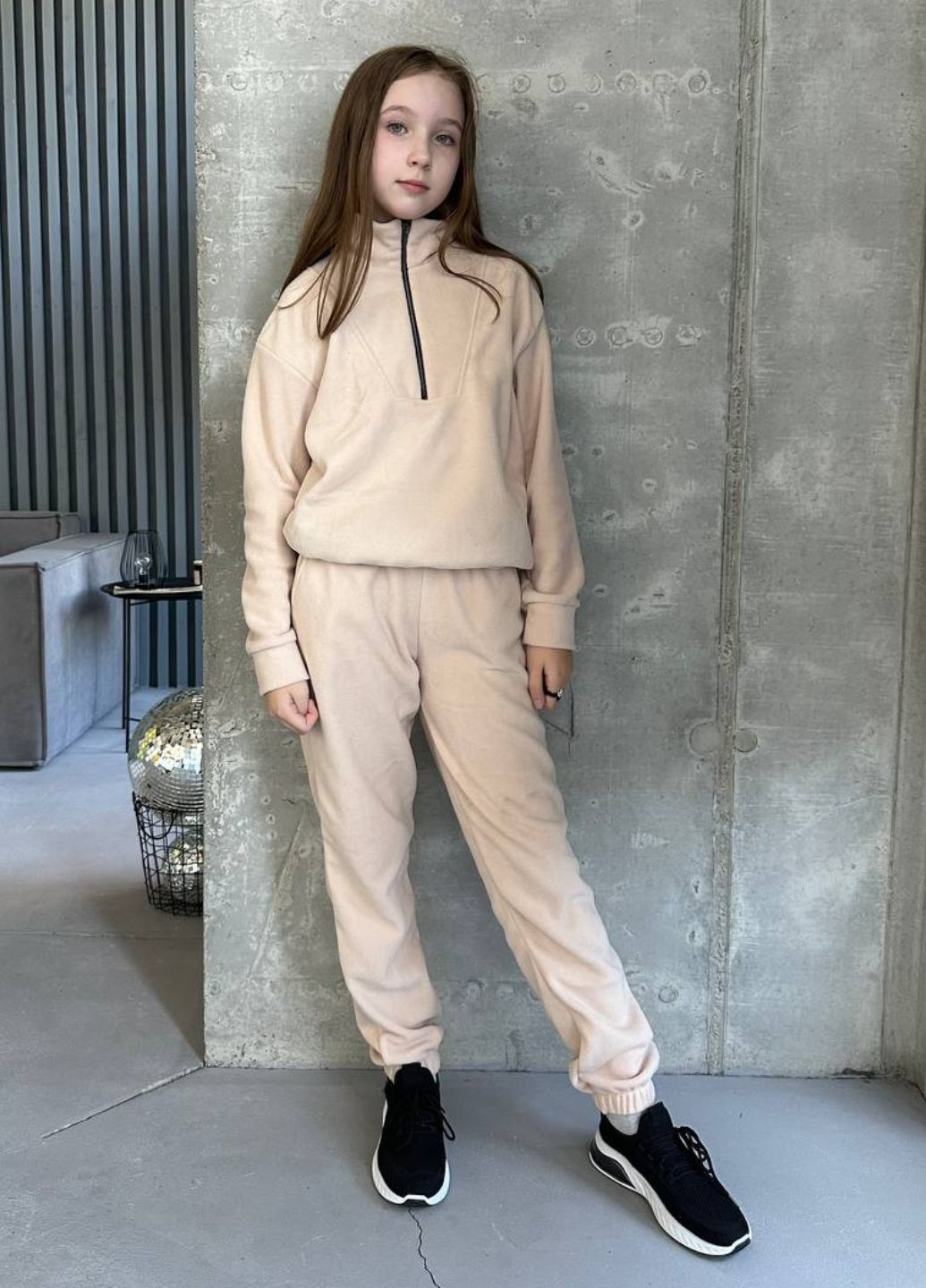 Молочный демисезонный крутые термо костюмы для самых маленьких и стильных брючный Tik-Tak