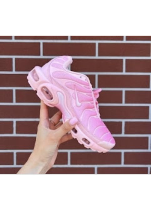 Рожеві літні кросівки nike air max tn plus pink найк аір макс тн плюс рожеві No Brand