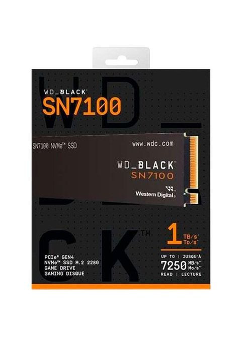 Твердотільний накопичувач SSD 1Tb Western Digital Black SN7100 M.2 2280 PCI-E 4.0x4 (WDS100T4X0E) WD (335009072)