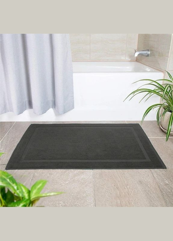 Полотенца для ног – хлопок/махра – 50 x 80 см – Серый Lovely Svi однотонный серый