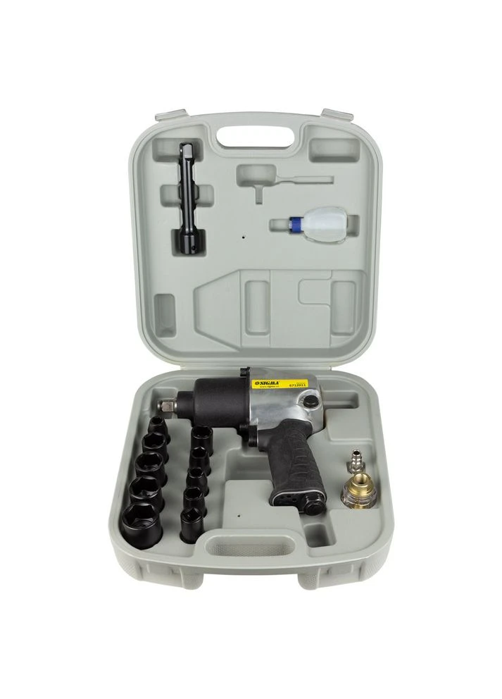 Гайковерт 1/2" пневматичний з набором насадок (6712031) Sigma (386513053)
