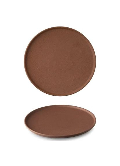 Тарілка (B1Q2124) G.Benedikt Granit без глазурування 24 см Червона (366651778)