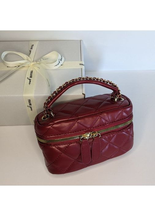 Вмістка сумка бочка кросс-боді червоного кольору No Brand (362588279)