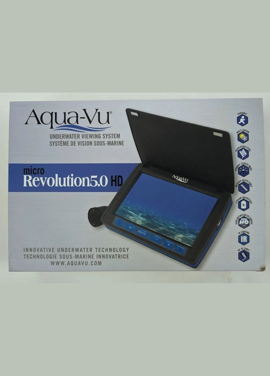 Подводная камера для рыбалки Micro Revolution 5.0 (диагональ экрана 13 см) Aqua-Vu (292734856)