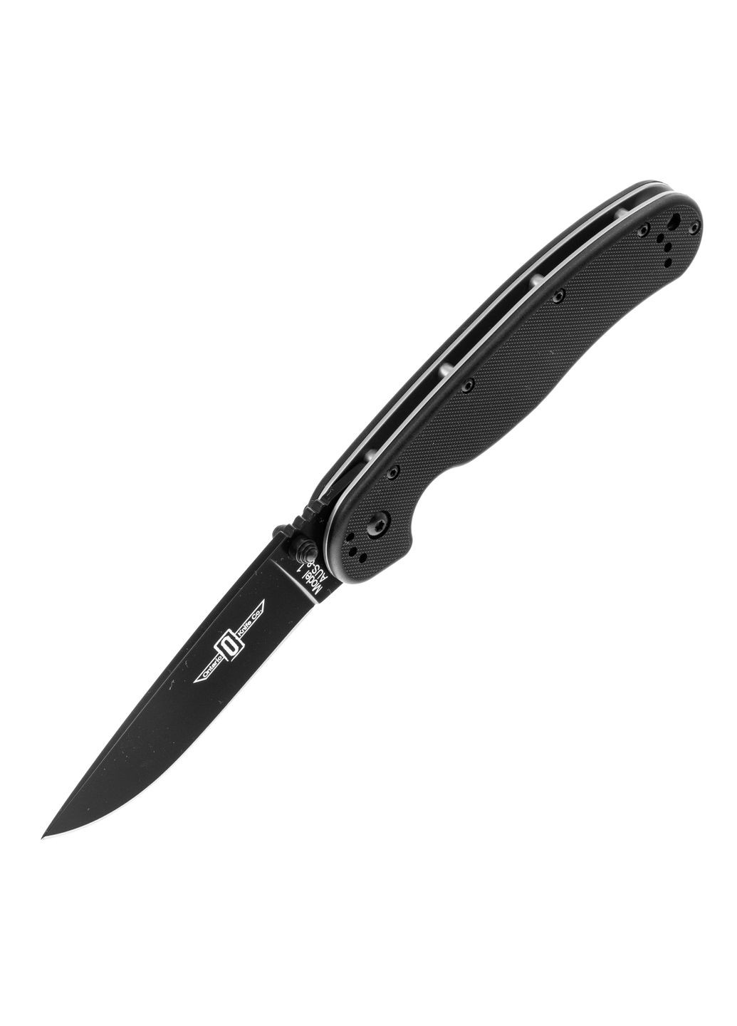 Складной нож RAT-1 Black Plain (8846BP) Ontario (342967022)