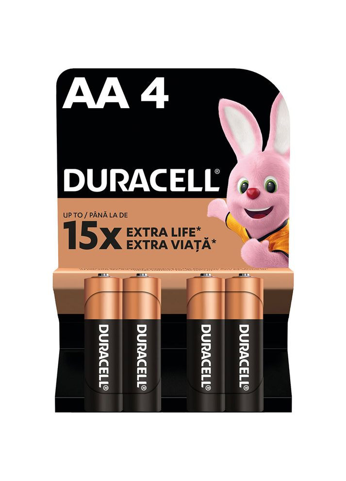 Лужні батарейки AA 4 шт (81545403) Duracell (307437825)