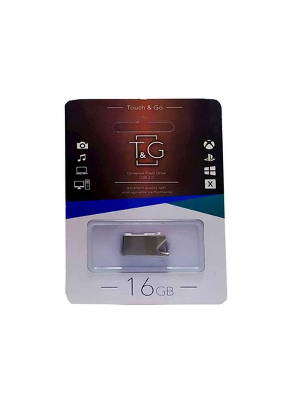 Флеш USB 16GB 109 Metal series ТМ TG (304062542)