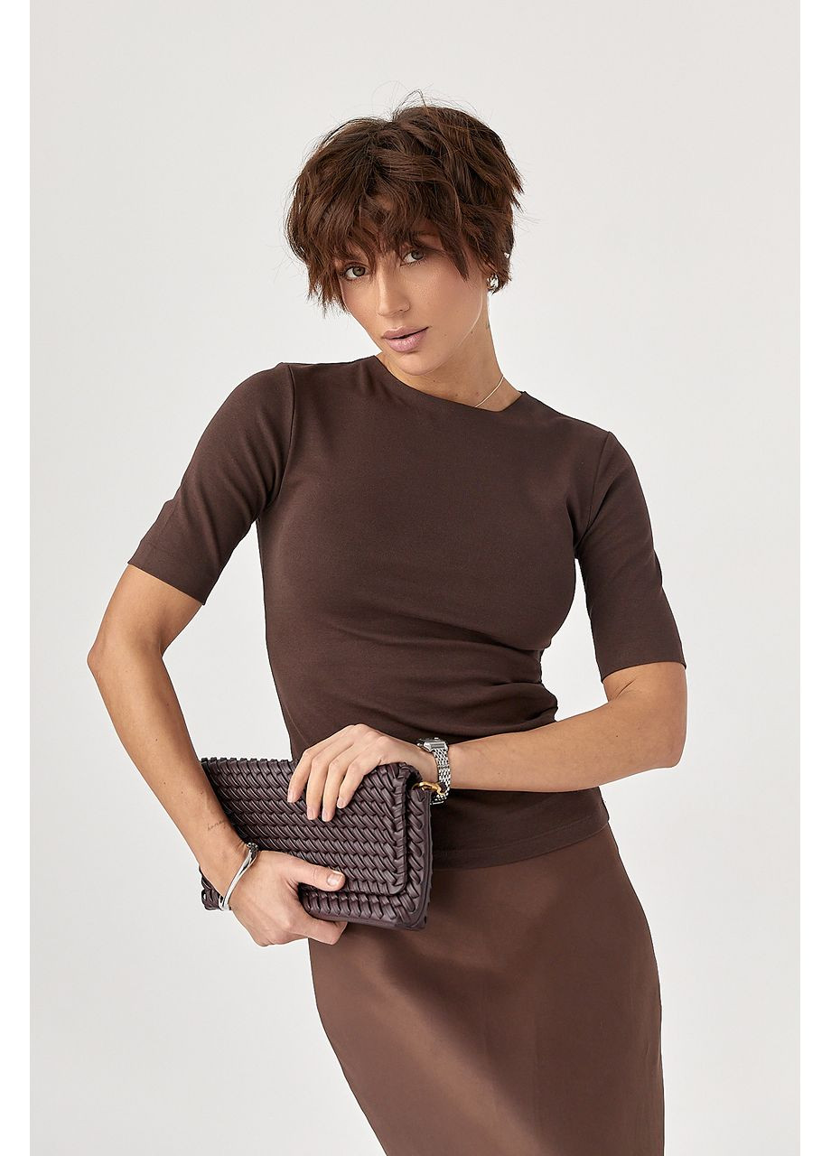 Трикотажная однотонная американка Lurex (369776117)